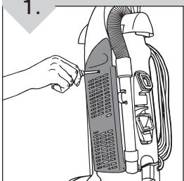 ROYAL MRY7500 - FILTRO HEPA: RETIRO Y REEMPLAZO - 1