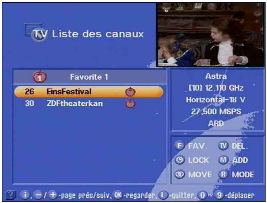 KATHREIN UFD 540 - Chânes préférentes - 8