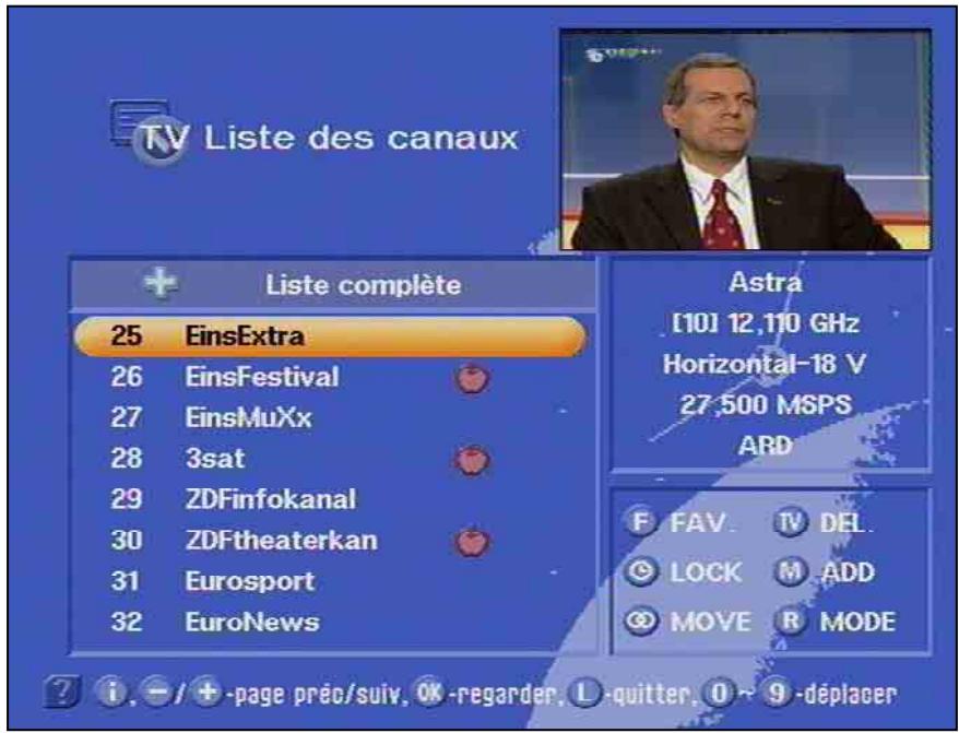 KATHREIN UFD 540 - Sélection d'une chaine TV - 4