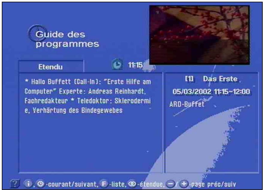 KATHREIN UFD 540 - EPG - 2