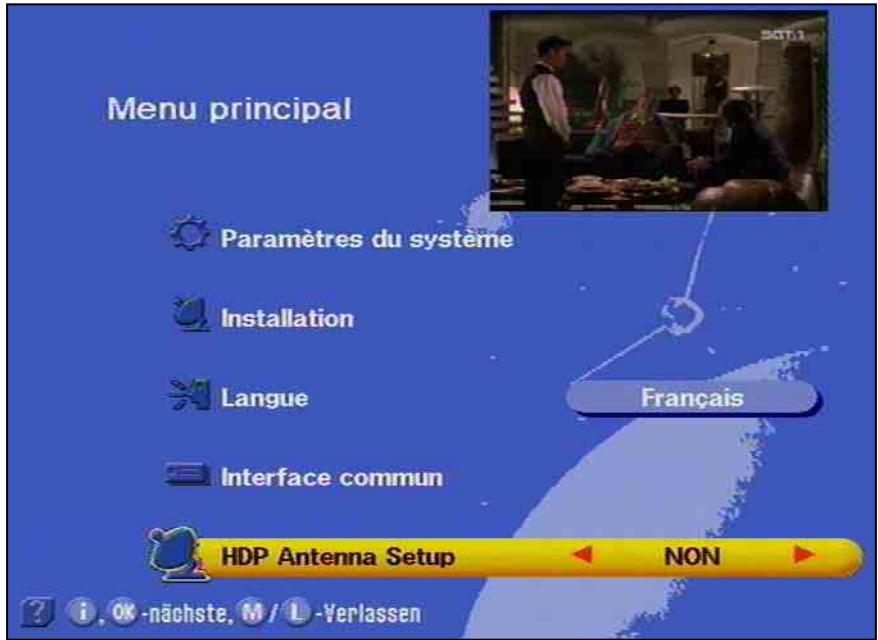 KATHREIN UFD 540 - Réglage automatique de l'antenne avec HDP 170 - 1