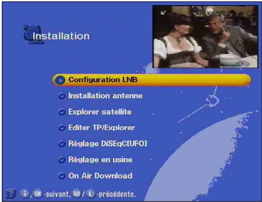 KATHREIN UFD 540 - Configurer un satellite - 1