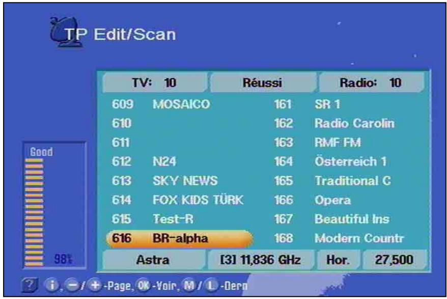 KATHREIN UFD 540 - Configuration des paramètres système - 2