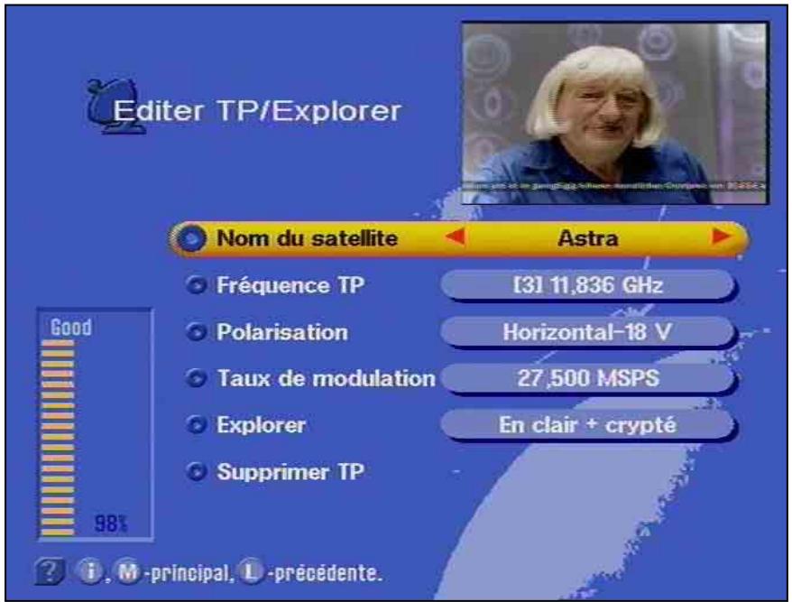 KATHREIN UFD 540 - Configuration des paramètres système - 1