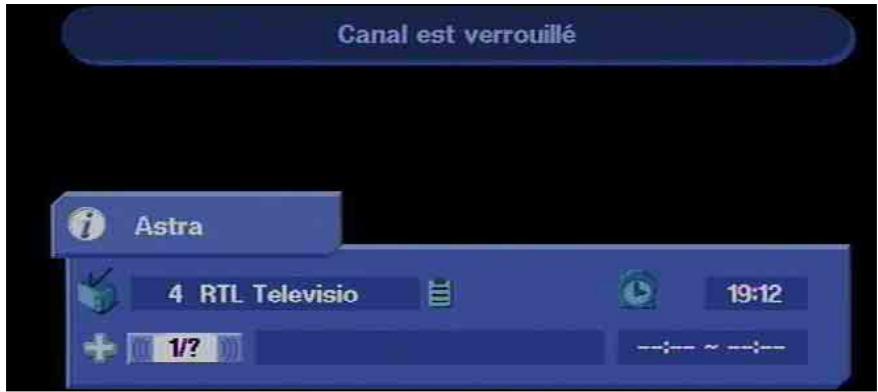 KATHREIN UFD 540 - Code secret - 2