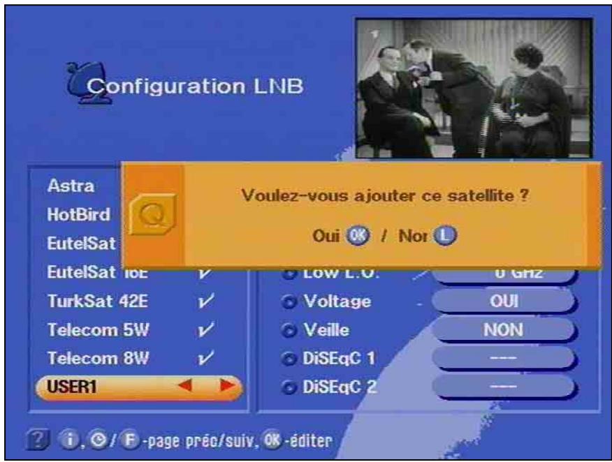 KATHREIN UFD 540 - Configurer un satellite - 2