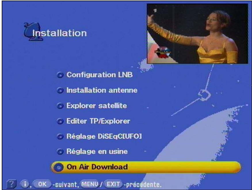 KATHREIN DVR UFD 554 - Mise à jour du logiciel et des listes de chaînes - 1