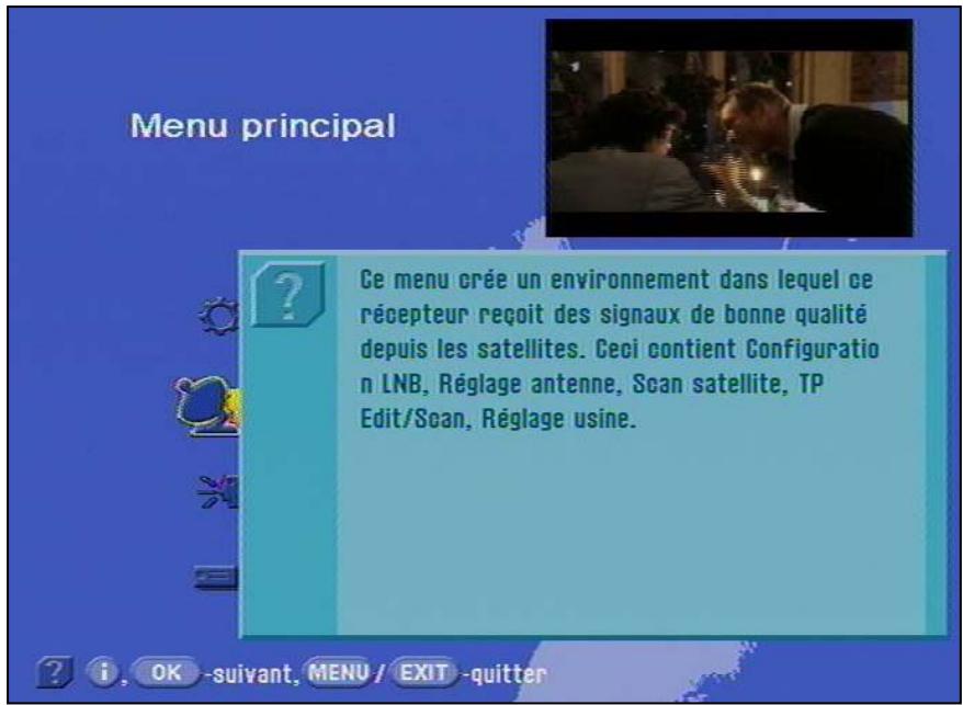 KATHREIN DVR UFD 554 - Fonction Aide - 2