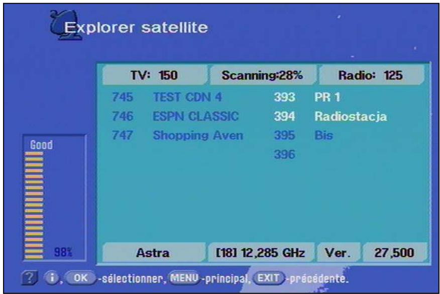 KATHREIN DVR UFD 554 - Recherche de satellite - 2