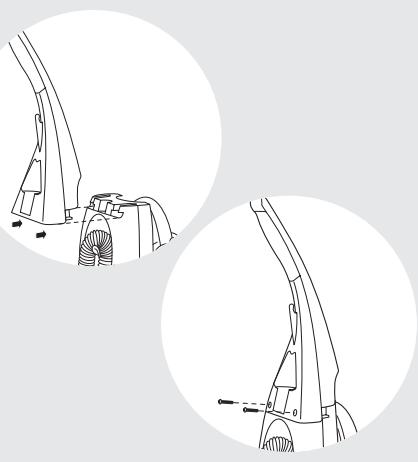 BISSELL 4220 - Fixez le tuyau de l'aspirateur et les accessoires - 1