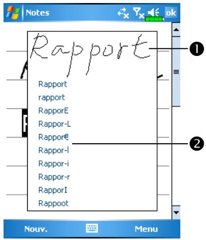 E-TEN M600 PLUS - Convertir de l'Escriture en Texte - 2