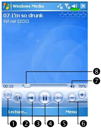 E-TEN G500 - Lecteur Windows Média - 1