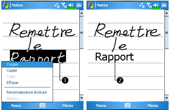 E-TEN G500 - Convertir de l'Escriture en Texte - 1
