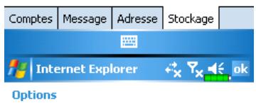 E-TEN G500 - Rechercher la Mémoire disponible - 4