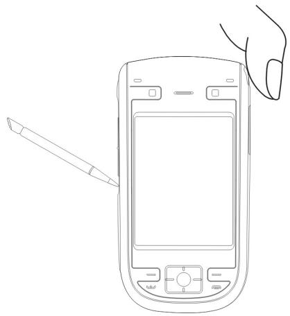 E-TEN G500 - Utiliser le Stylet pour Toucher l'écran - 2