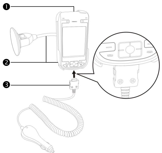 E-TEN G500 - Navigation satellite à commandevocale / - 1