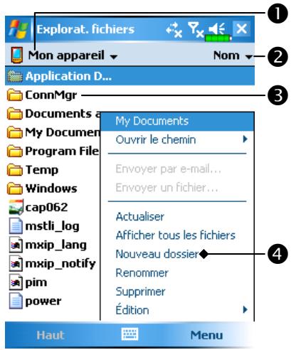 E-TEN M600+ - Fichiers. - 1
