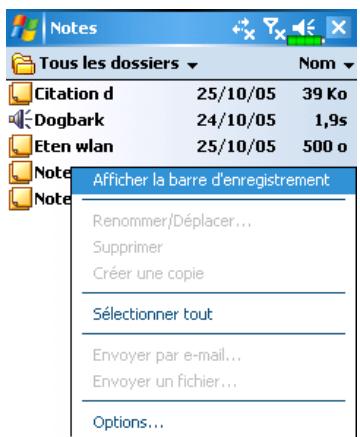 E-TEN M600+ - Rechercher la mémoire disponible - 6
