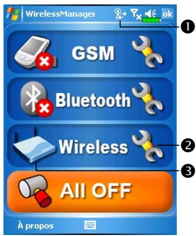 E-TEN M600+ - Connexion au LAN sans fil - 1