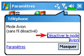 E-TEN M600+ - Débuter une connexion GPRS - 1