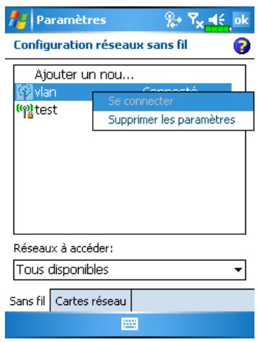 E-TEN M600+ - Configurer notre réseau sans fil - 3