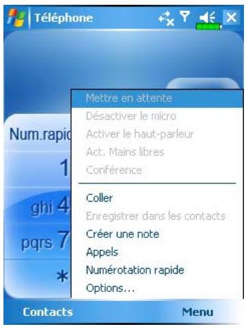 E-TEN M600+ - Éteindre ou allumer le téléphone et passer des appels - 3