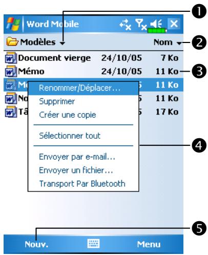 E-TEN M600+ - Créer une note - 2