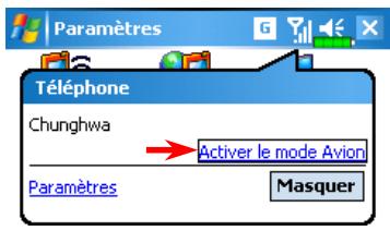 E-TEN M600+ - Débuter une connexion GPRS - 4
