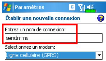 E-TEN M600+ - Configurer la boîte de messagerie MMS - 1