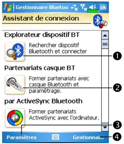 E-TEN M600+ - Assistant de connexion bluetooth - 1