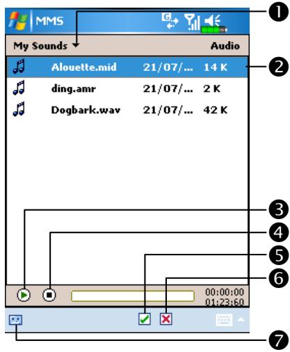 E-TEN M600+ - Configurer la boîte de messagerie MMS - 9