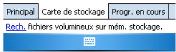 E-TEN M600+ - Consulter l'état de la mémoire - 5