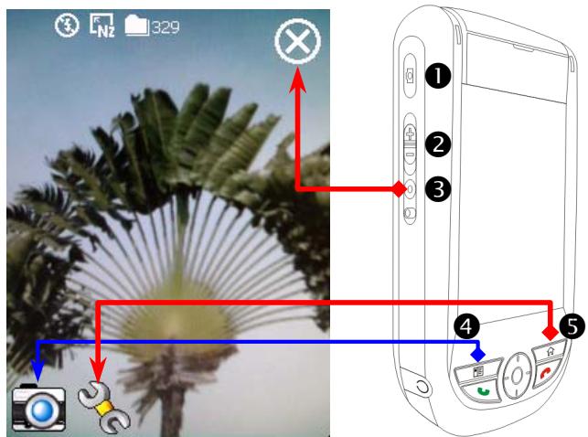 E-TEN M600+ - Mode capture - 1