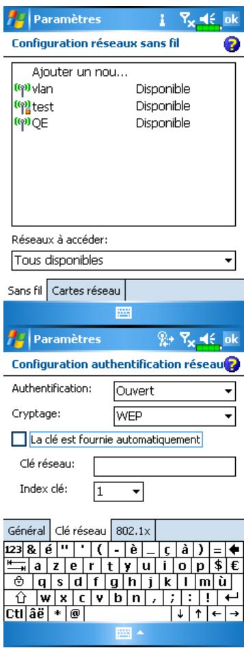 E-TEN M600+ - Configurer notre réseau sans fil - 2