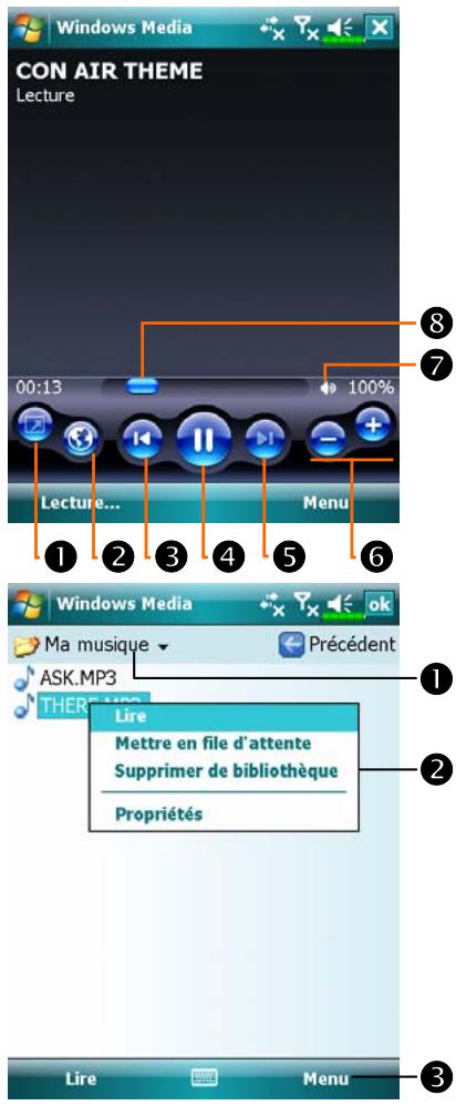 E-TEN M700 - Lecteur Windows Media - 1