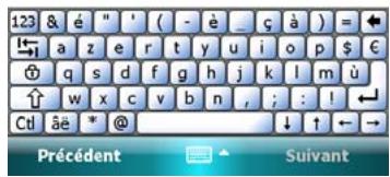 E-TEN M700 - Configuration du serveur de messagerie électronique - 7