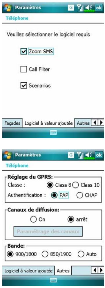 E-TEN M700 - Personnaliser votre téléphone - 1