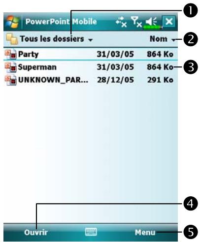 E-TEN M700 - PowerPoint Mobile - 1