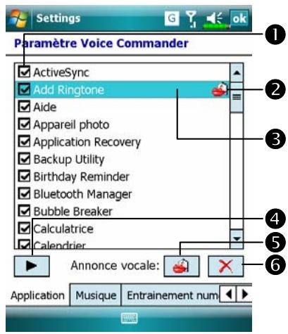 E-TEN M700 - Configuration des applications - 1