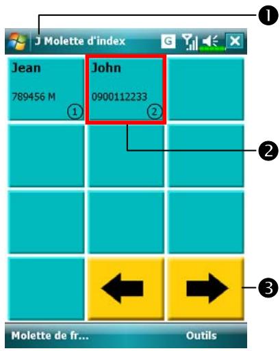 E-TEN M700 - Sélecteur de touche de raccourci - 5