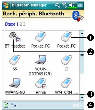 E-TEN M700 - Assistant de connexion Bluetooth - 2