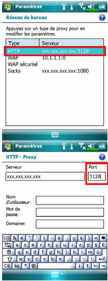 E-TEN M700 - Tapotez sur Paramètres, l'onglet Connexions, Connexions puis sur l'onglet Tâches. - 3