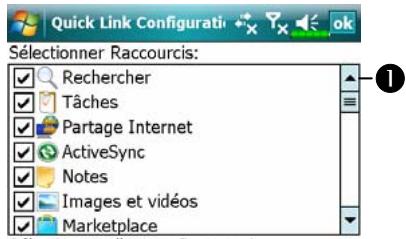 E-TEN M700 - Liens rapides - 4