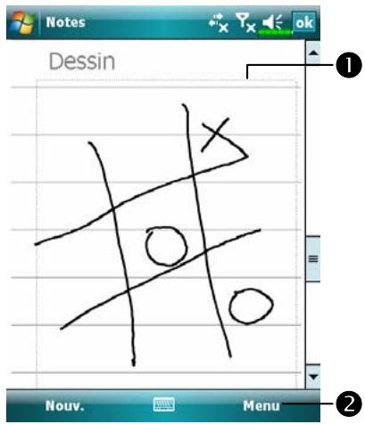 E-TEN M700 - Créer un dessin - 1