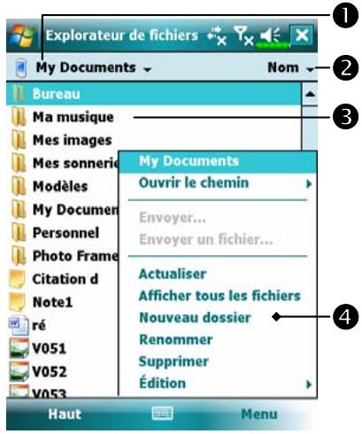 E-TEN M700 - Fichiers. - 1