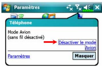 E-TEN M700 - Débuter une connexion GPRS - 1