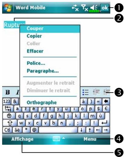E-TEN M700 - Rechercher/Remplacer - 1