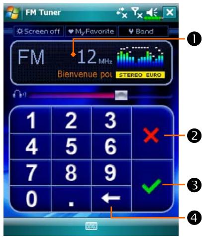 E-TEN M700 - Tuner FM - 2