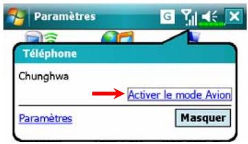 E-TEN M700 - Débuter une connexion GPRS - 5