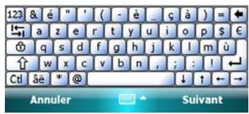 E-TEN M700 - Configuration du serveur de messagerie électronique - 4